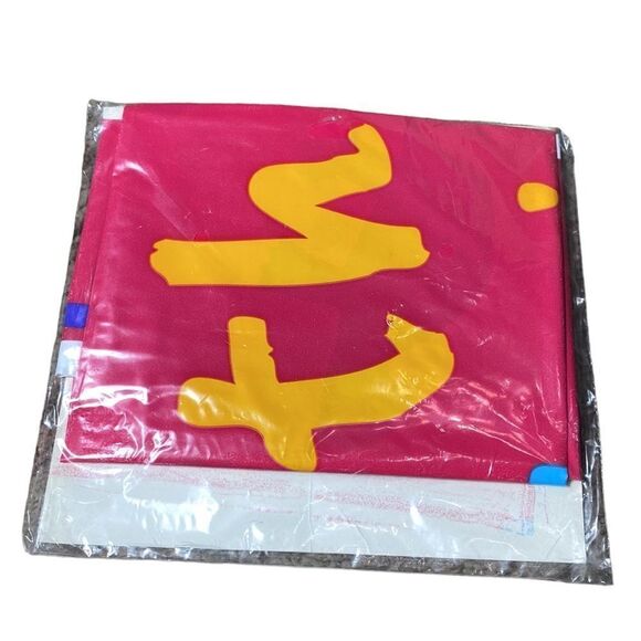 Disneys Pocahontas vintage birthday party door banner NIP - Picture 3 of 3